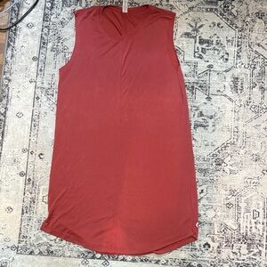 ZYIA Sleeveless Rust Dress